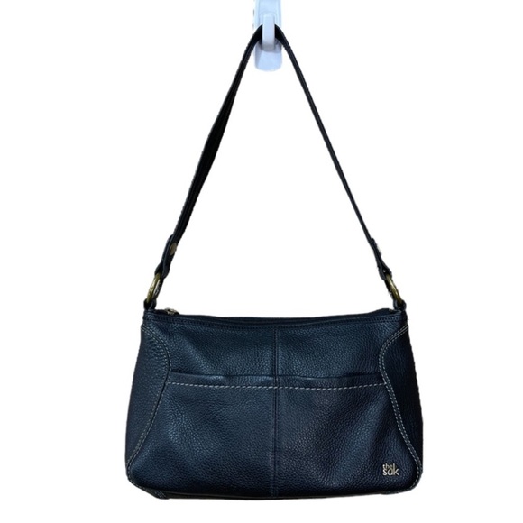 THE SAK Very Soft Black Leather Women’s Shoulder Purse - Picture 6 of 6